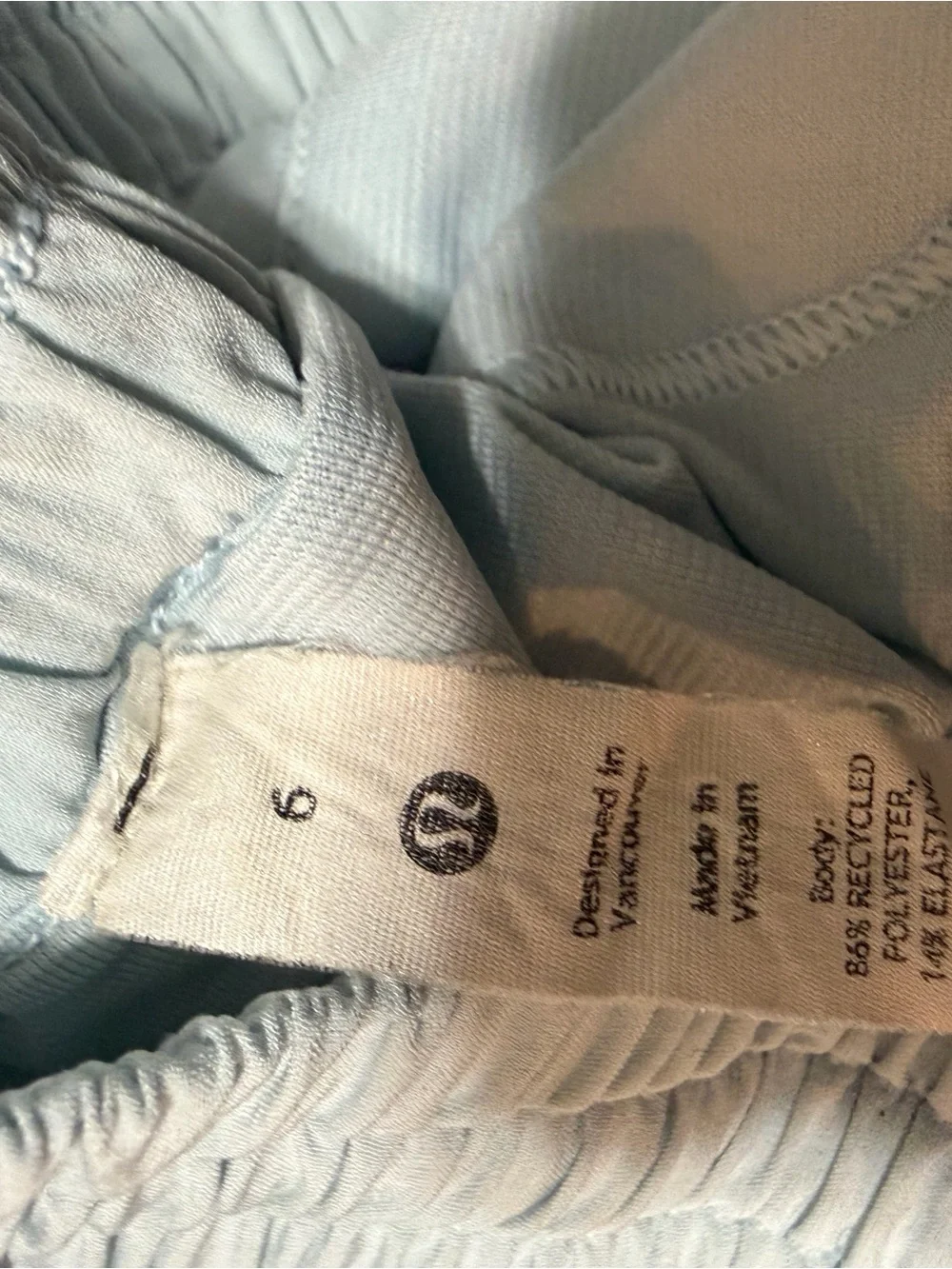 lululemon athletica Pale Blue Women's Running Shorts
